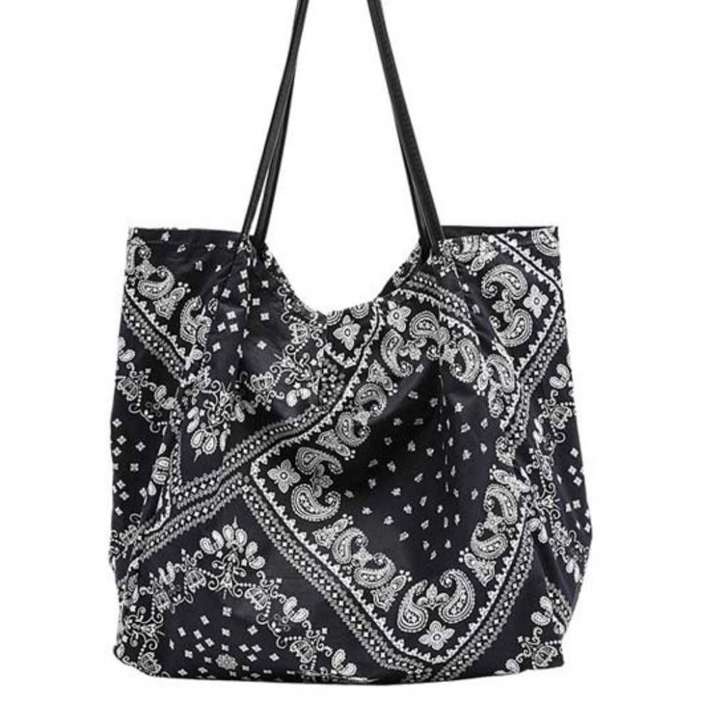 Paisley tote bag/beach bag